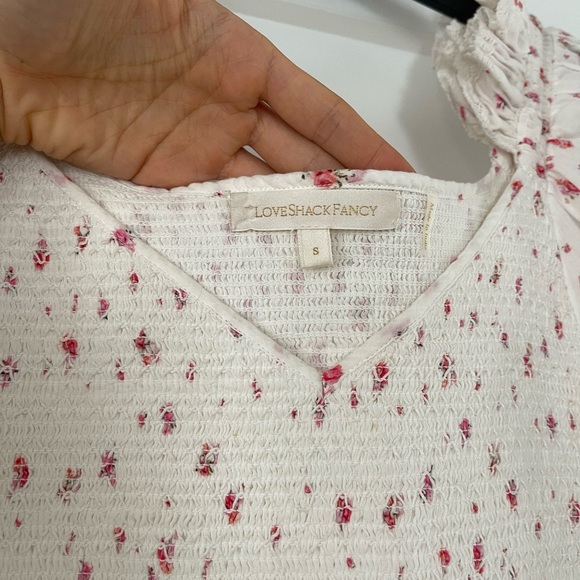 LoveShackFancy smocked mini dress - Picture 5 of 8